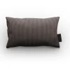 Luxury | Outdoor Cushion 'Rib Taupe' 50x30cm