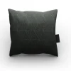 Luxury | Outdoor Cushion 'Triangle Black' 45x45cm