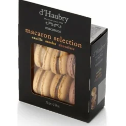 Macarons vanille-chocolat-moka