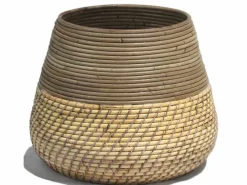 Mand lombok grijs/blond