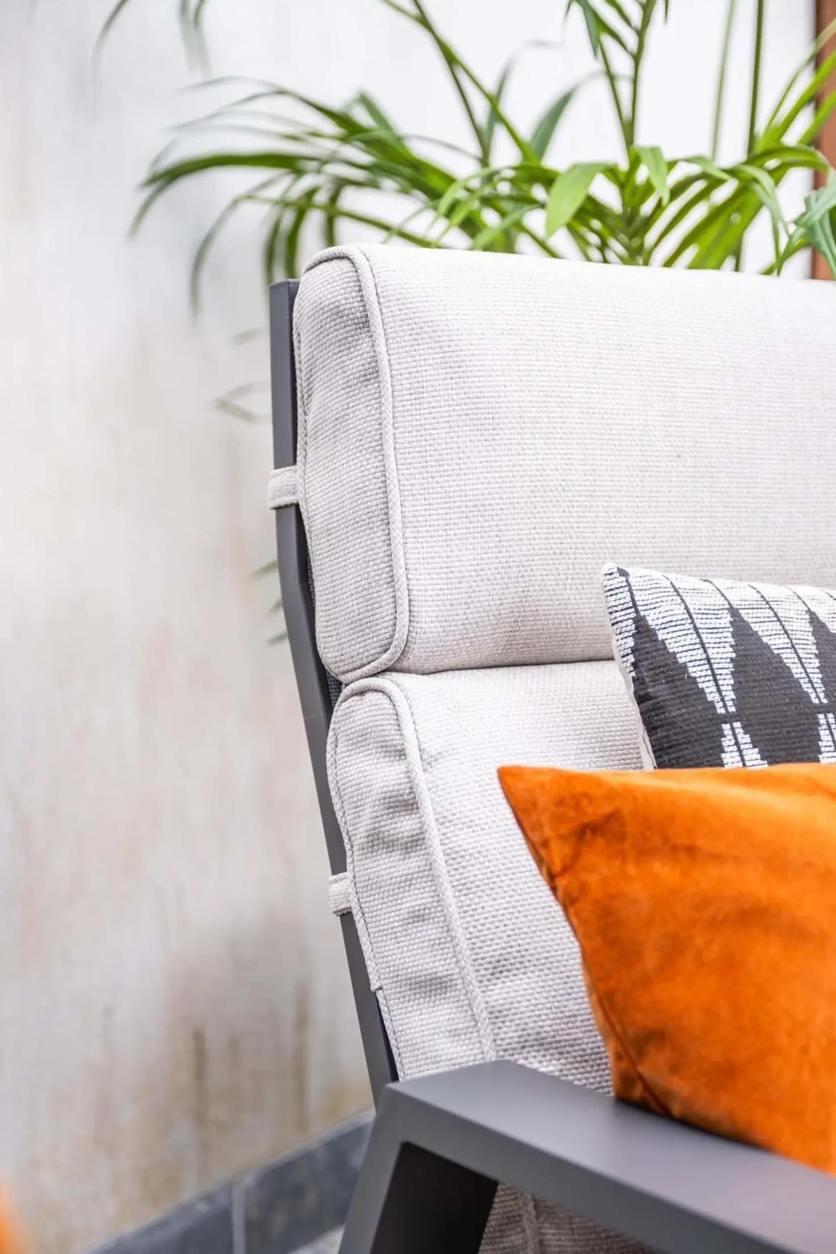 Max verstelbare relaxfauteuil met voetenbank