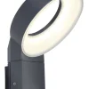 Meridian wandlamp donkergrijs led 16w