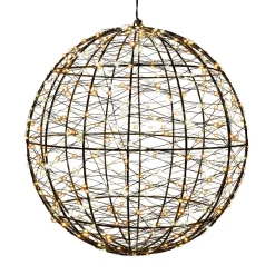 Metalen bal met 500led lampjes
