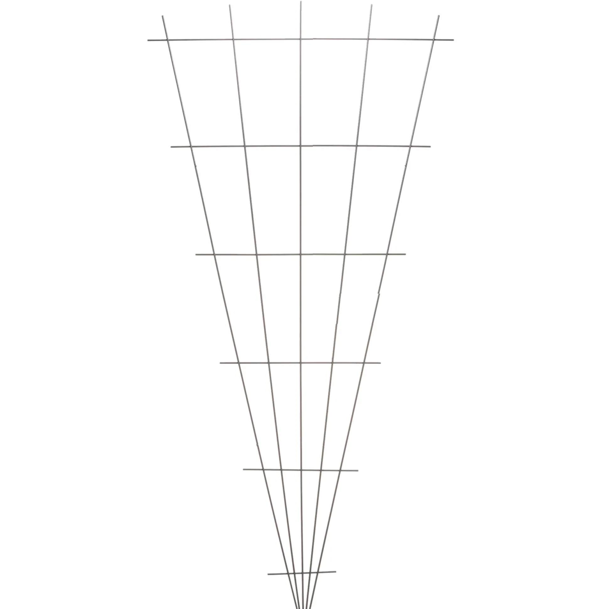 Metalen klimrek V-vorm grijs