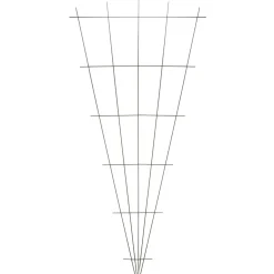Metalen klimrek V-vorm groen