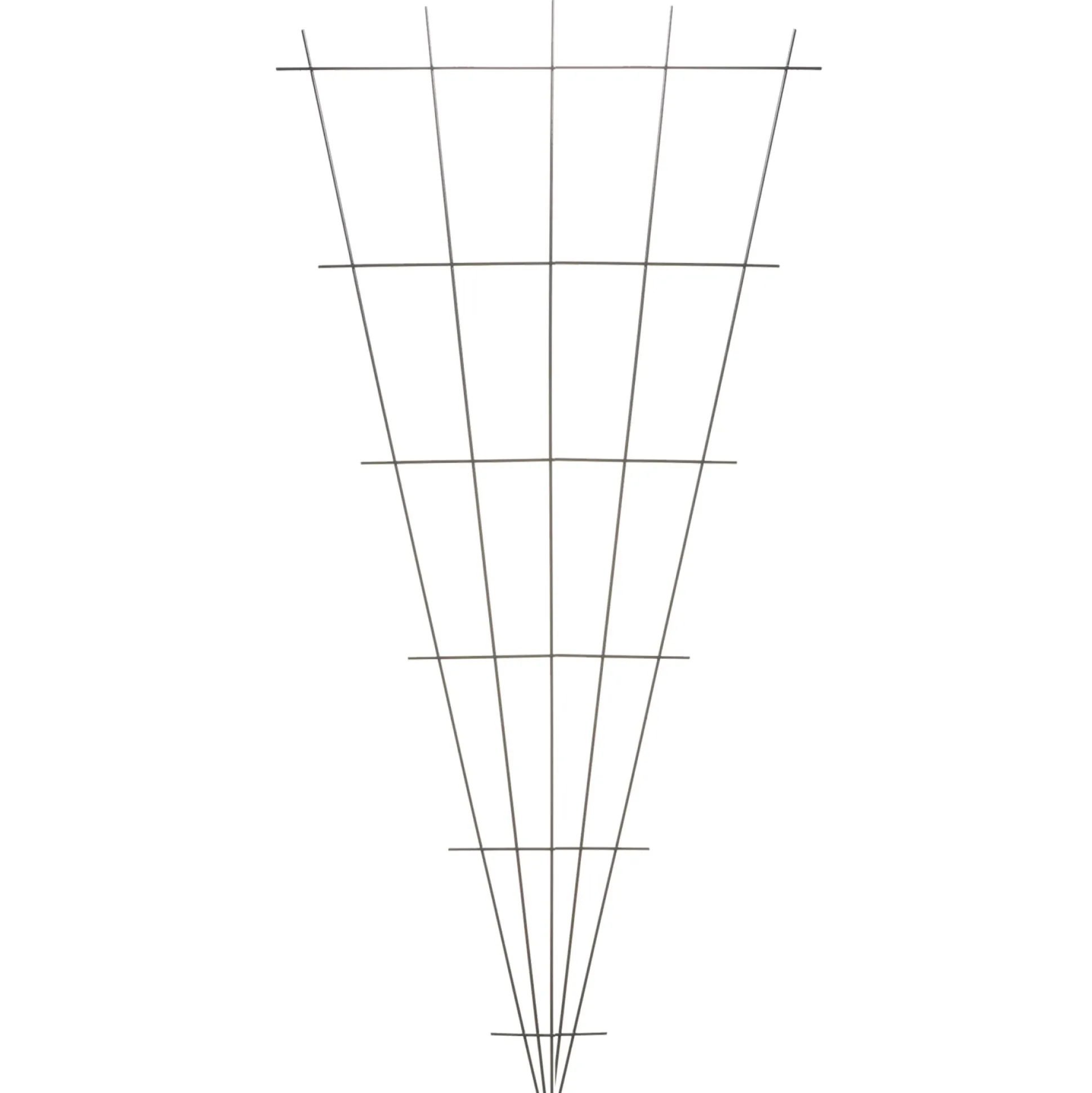 Metalen klimrek V-vorm groen