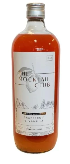 Mocktail grapefruit & vanille