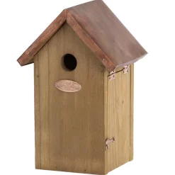 Nestkast pimpelmees koperen dak