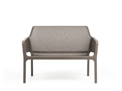 Net bench tortora 116x70cm