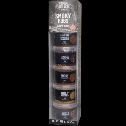 Not just bbq smoky rubs giftset