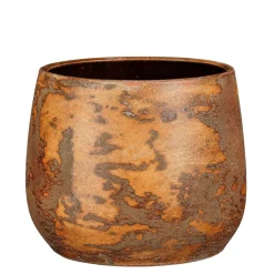 Olaf pot rond roest - h20xd25,5