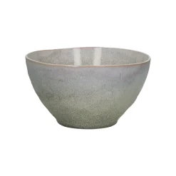 ONTBIJTKOM FLOCON STEENGOED TAUPE Ø14 CM