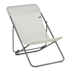 Opvouwbaar ligbed met meerdere standen seigle beige