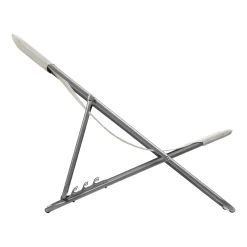 Opvouwbaar ligbed met meerdere standen seigle beige