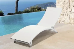 Panama ligbed wit/licht grijs