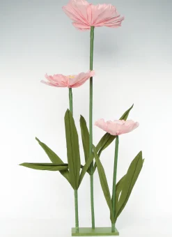 Papieren bloem 1 mix - xl