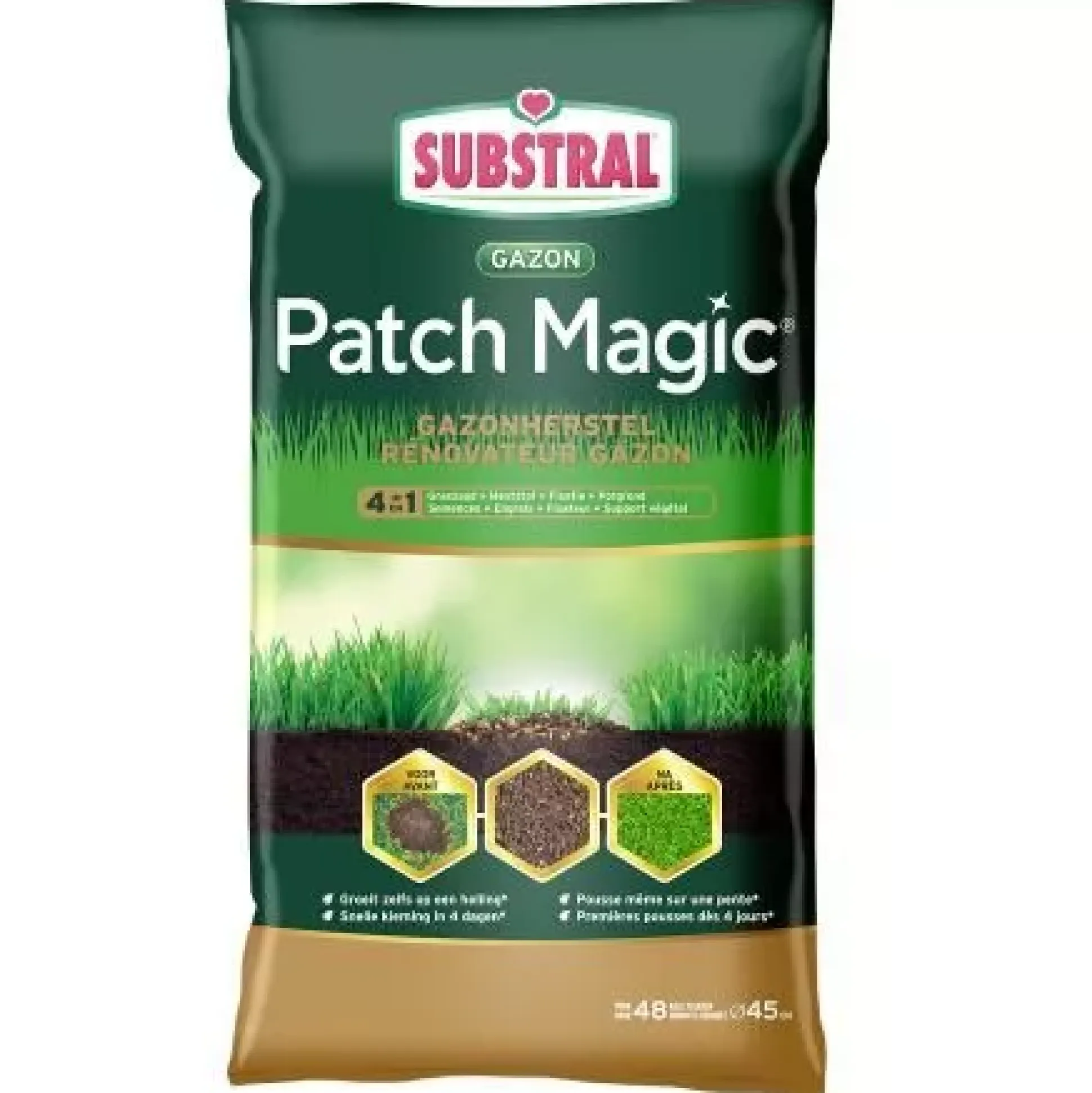 Patch Magic® Herstelgazon 4-in-1 3,6kg