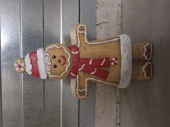 Peperkoek met muts en lichtjes