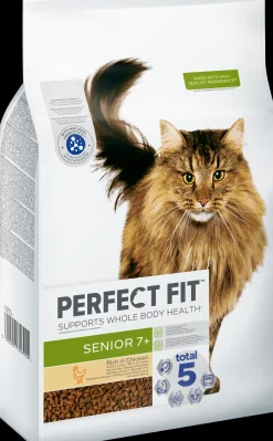 Perfect fit cat dry senior 7+ kip 750g