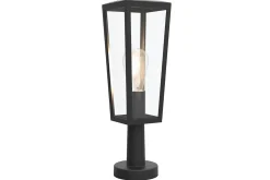 Pine tuinpaal mat zwart e27 40w