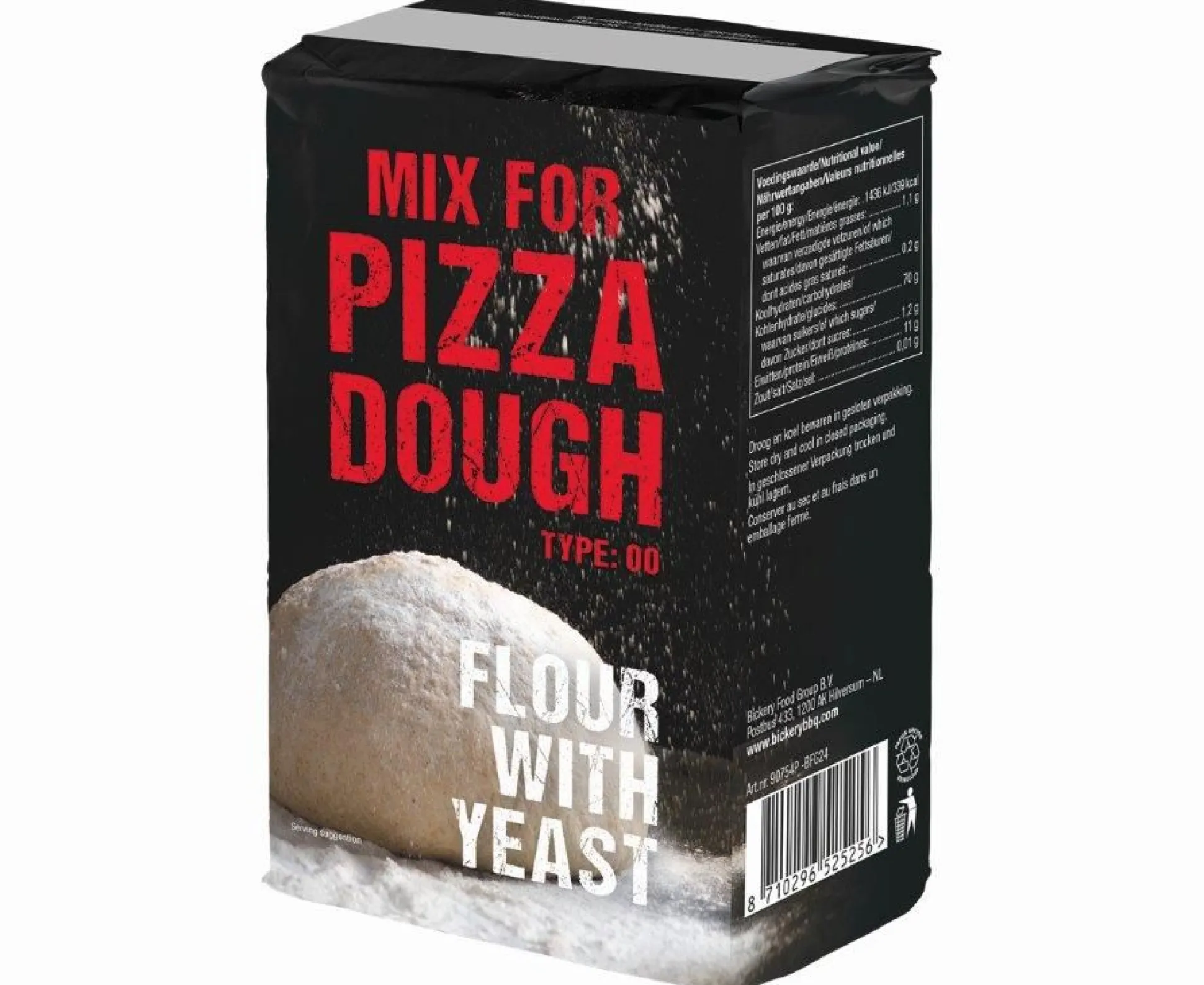 Pizza kit voor 6 à 8 pizza's