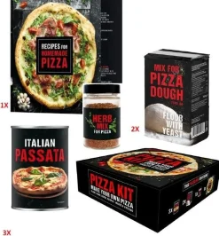 Pizza kit voor 6 à 8 pizza's