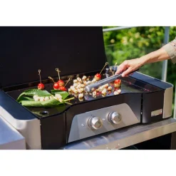 Plancha Exclusive gas 260 Duo met deksel
