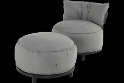 Poef/voetbank Emma rond