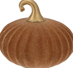 Pompoen in glas roest 10cm