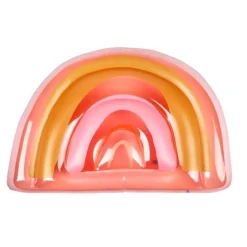 Pool floats luchtbed regenboog