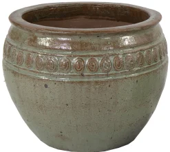 Pot bol geglazuurd d59h45