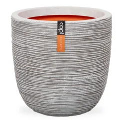 Pot bol rib 35x34 ivoor