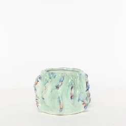 Pot coby 2 blauw / rood