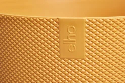 Pot jazz rond 23cm amber geel