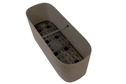 Pot Respect balkonbak met reservoir 50h19 grn-grs