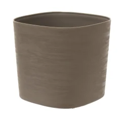 Pot Respect met reservoir 25x25h21 taupe