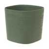 Pot Respect met reservoir 20x20h17 groen-grijs