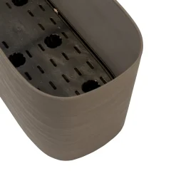 Pot Respect xl met reservoir 80x38h30 wit