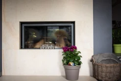 Pot rond happy 35h 29 cm antraciet