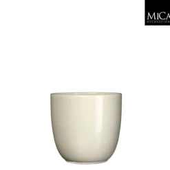 POT ROND TUSCA H14D14.5 CREME ES/13