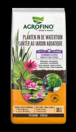 Potgrond voor waterplanten 35l