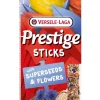 Prestige sticks kanaries met superzaden & bloemen - 2 stuks 60g