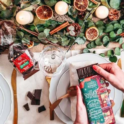 Pretzels omhuld met pure chocolade