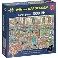 Puzzel xms jvh santa's factory 1000