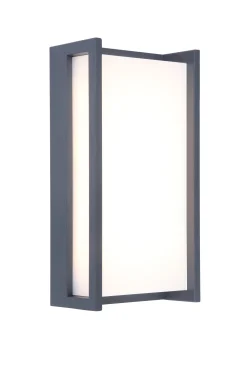 Qubo wandlamp donkergrijs led 17.3w
