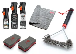 REINIGINGSSET VOOR HOUTSKOOLBARBECUES