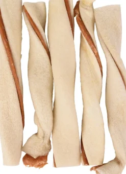 R'hide twisted chewing rolls with duck 12cm 5st 70gr