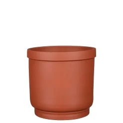 Riva pot rond terra - h20xd22cm