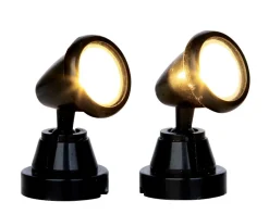 Ronde spot, set van 2, zonder batterijen (4,5v)