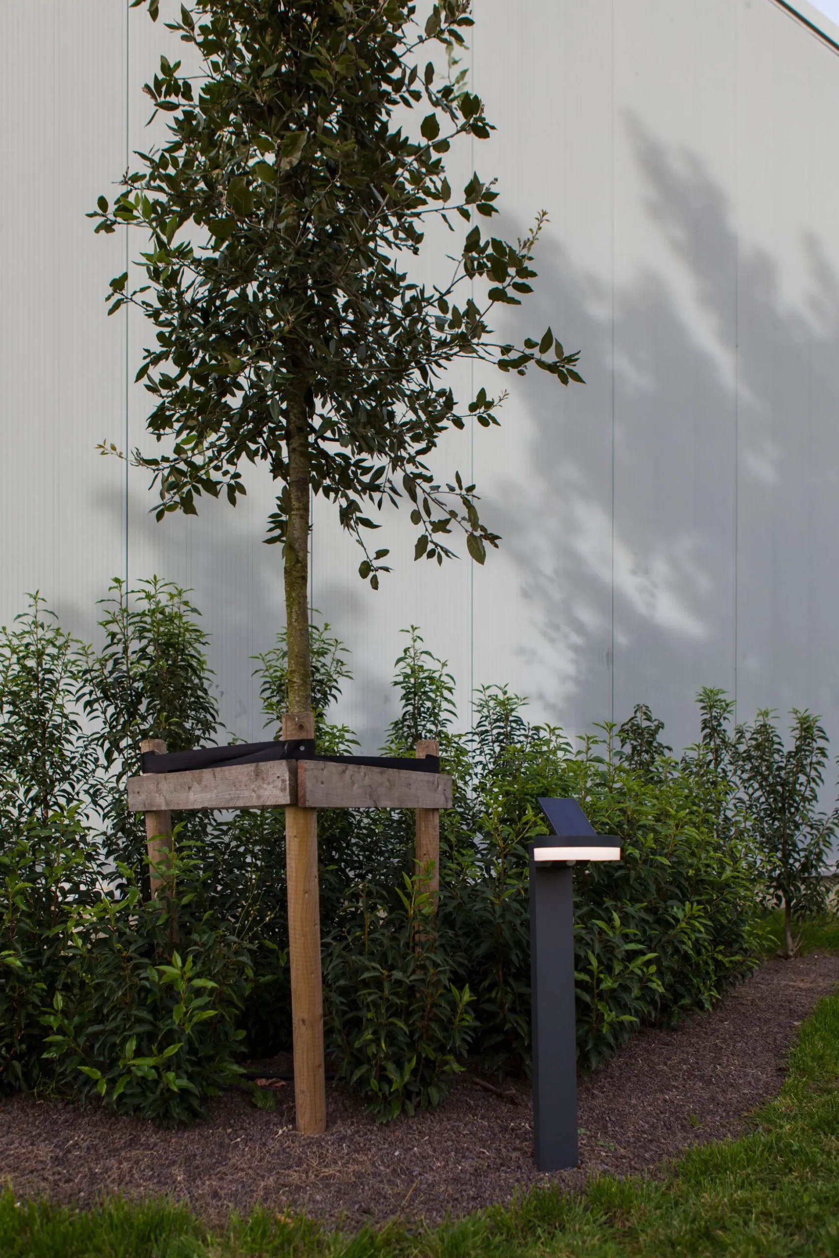 Runda solar tuinpaal